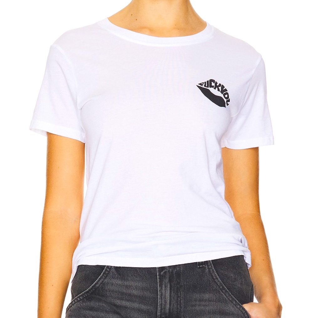 Nwt: Lauren Moshi Ursula Fxck You Baby Tee | Small